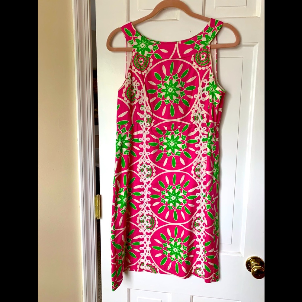 Lily Pulitzer watermelon colors shift dress